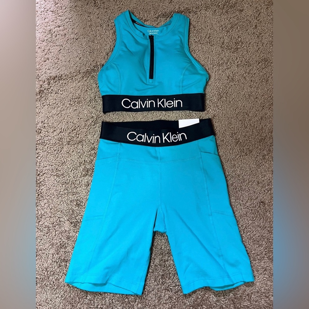 Calvin Klein workout performance set womens XS/S